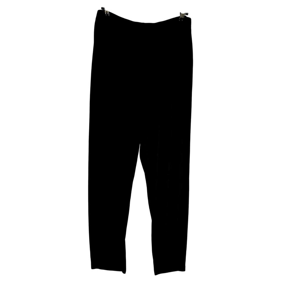 R&M Richards‎ Womans 24W Plus Pants Black Straight Leg Stretch Comfort Pull On